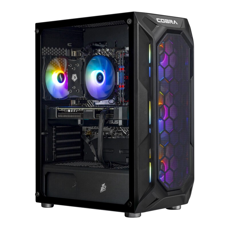 Ігровий комп`ютер COBRA Go RX 9060 / Ryzen 5 5500 / RAM 32GB / SSD 500GB / Win 11 (R5G23164)