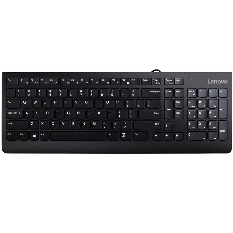 Клавіатура Lenovo 300 USB Black (GY41D64869)