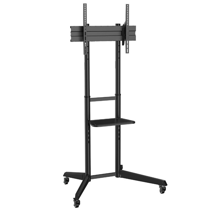 Підлогова стійка Kivi Cart-T1040 Black (VESA600х400)