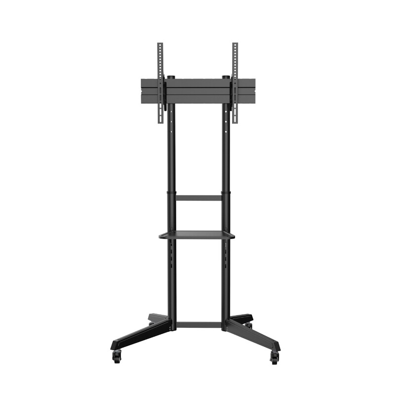Підлогова стійка Kivi Cart-T1040 Black (VESA600х400)