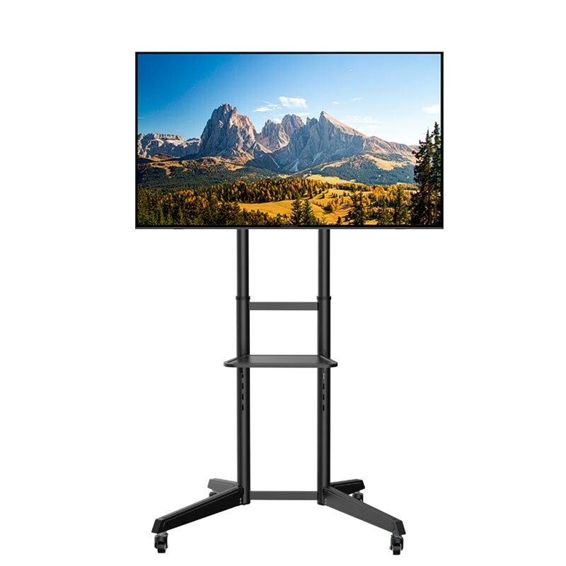 Підлогова стійка Kivi Cart-T1040 Black (VESA600х400)