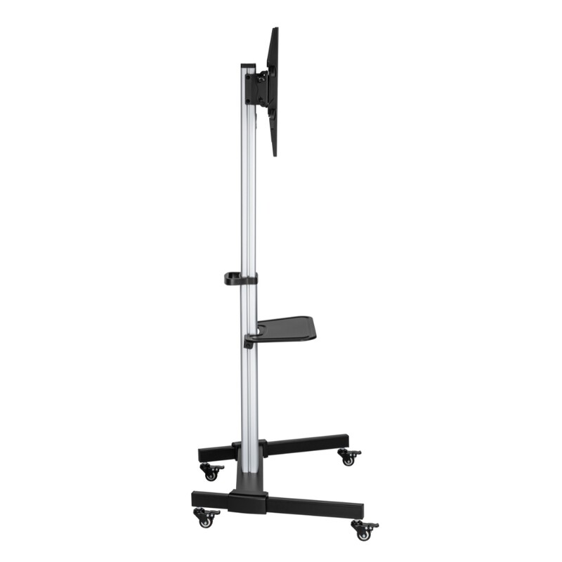 Підлогова стійка Kivi Cart-4446TW Black (VESA600х400)