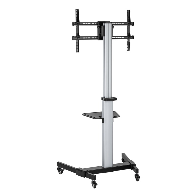 Підлогова стійка Kivi Cart-4446TW Black (VESA600х400)