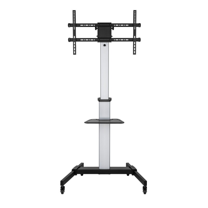 Підлогова стійка Kivi Cart-4446TW Black (VESA600х400)