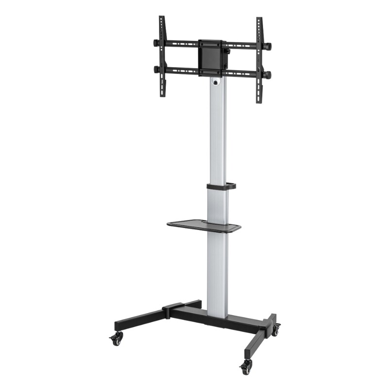 Підлогова стійка Kivi Cart-4446TW Black (VESA600х400)