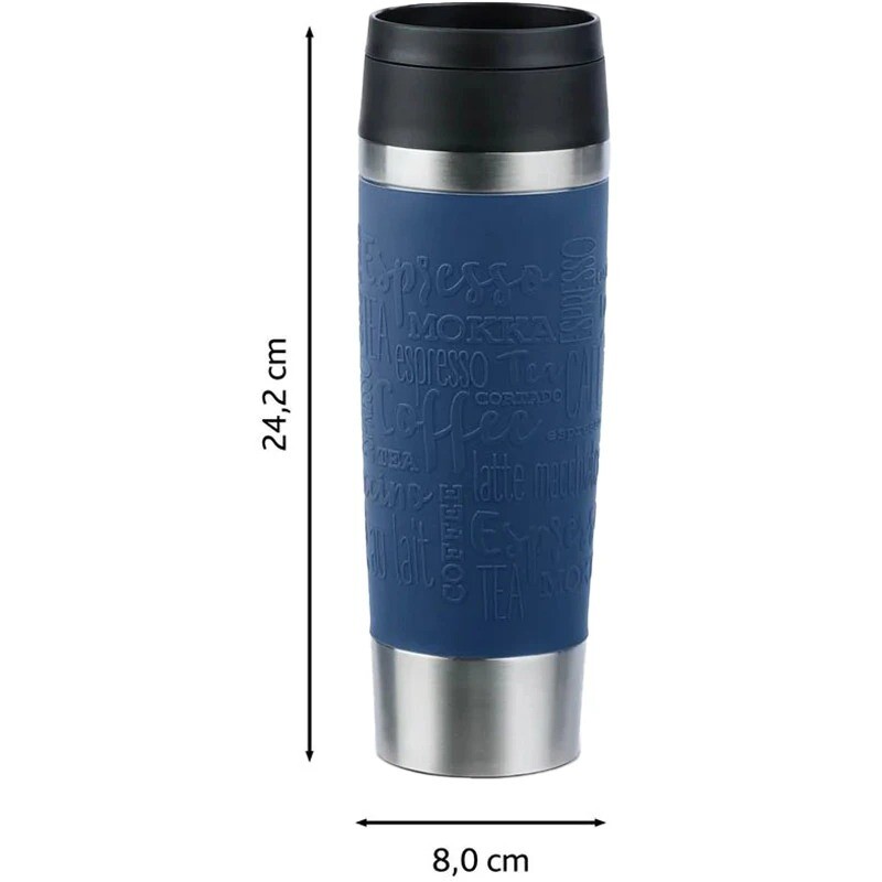Термочашка Tefal Travel Mug Classic 500 мл Blue (N2022110)