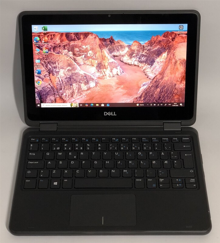 Ноутбук Dell Latitude 3190 2-in-1 / 11.6" (1366x768) IPS Touch / Pentium Silver N5000 / 4GB / 128GB SSD / Win10Pro - Б/у