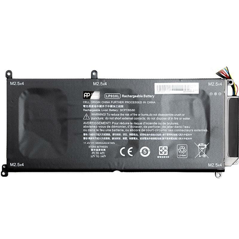 АКБ PowerPlant для ноутбука HP Envy 15T-AE Series (LP03XL) 11.4V 3600mAh (NB461691)