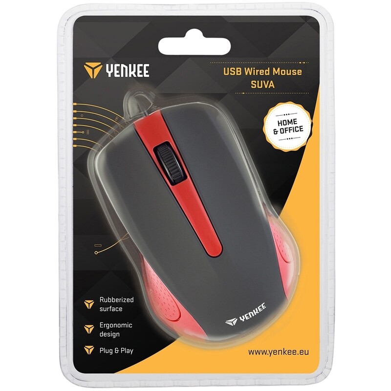 Мышь Yenkee Suva YMS 1015RD Black/Red (45010821)