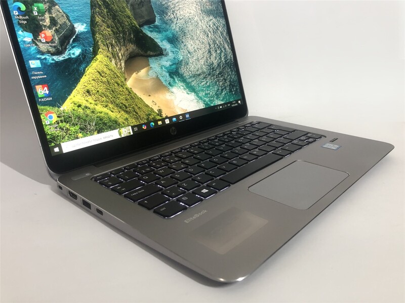 Ноутбук HP EliteBook 1030 G1 / 13.3" FullHD IPS / M5-6Y54 / 8GB / 256GB SSD / Win10Pro / Backlight / сканер отпечатка - Б/у