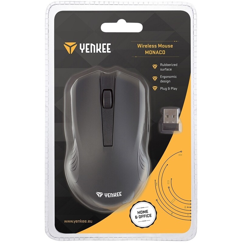 Мышь беспроводная Yenkee Monaco YMS 2015BK Black (45010824)