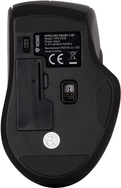 Мышь беспроводная Yenkee Silencio YMS 2035 Black (45017100)