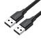 Фото - Кабель Ugreen US102 USB - USB (AM/AM), 0.5 м, Black (10308) | click.ua