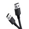 Фото - Кабель Ugreen US102 USB - USB (AM/AM), 0.5 м, Black (10308) | click.ua