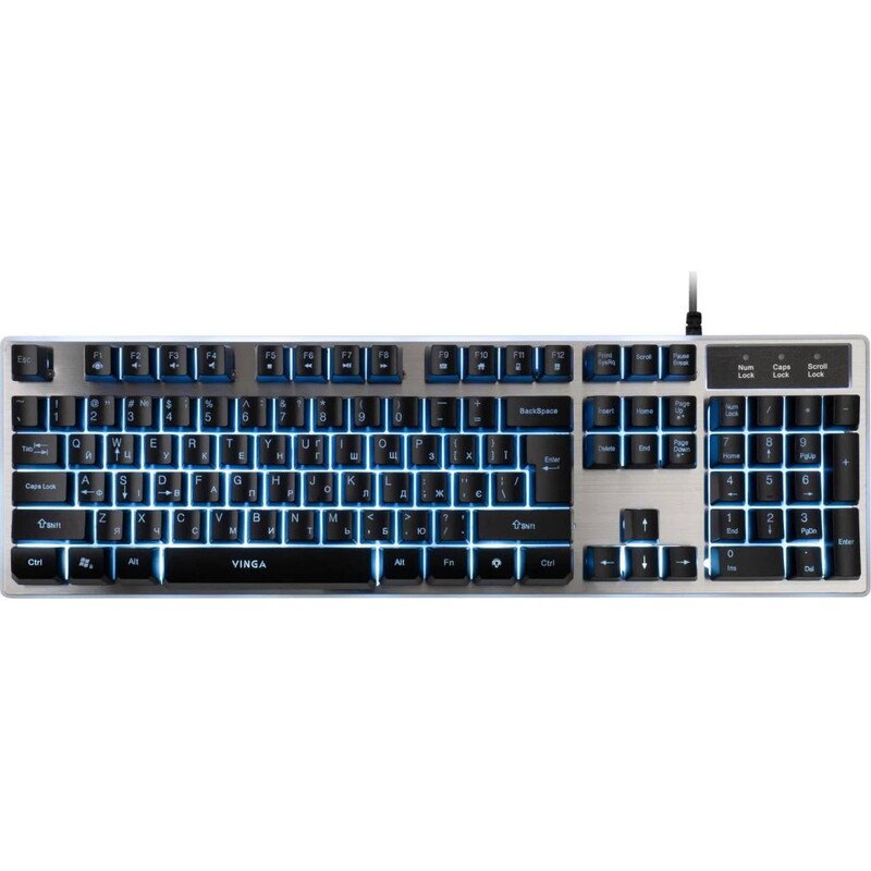 Клавіатура Vinga KBG839 Black