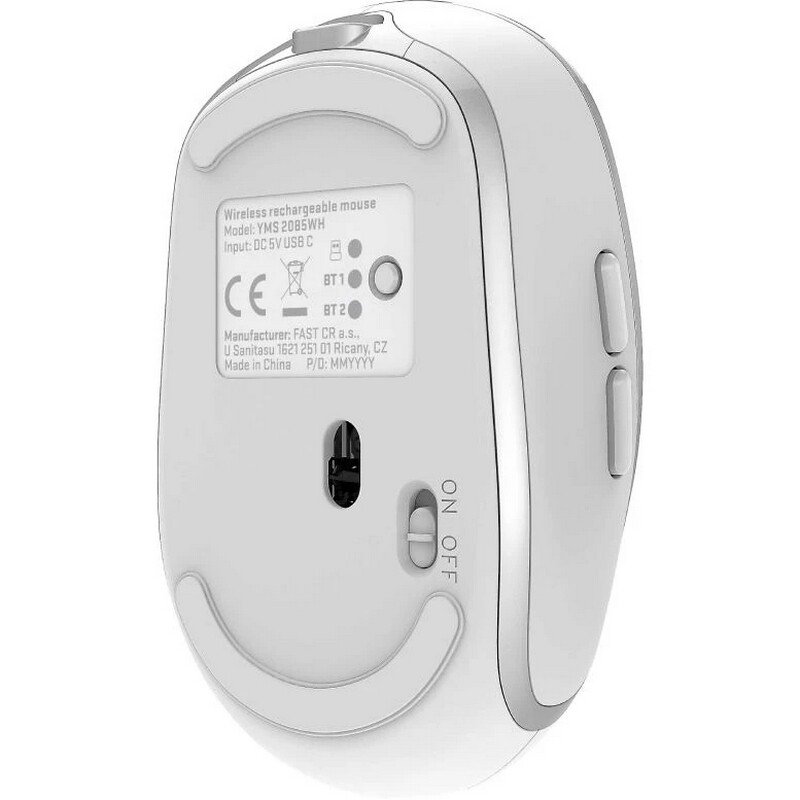 Миша бездротова Yenkee Noble YMS 2085WE White (45019715)