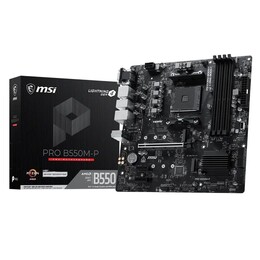 Материнська плата MSI Pro B550M-P Socket AM4