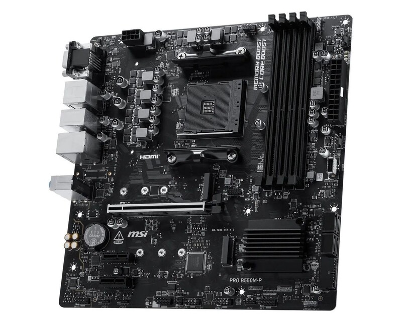 Материнская плата MSI Pro B550M-P Socket AM4