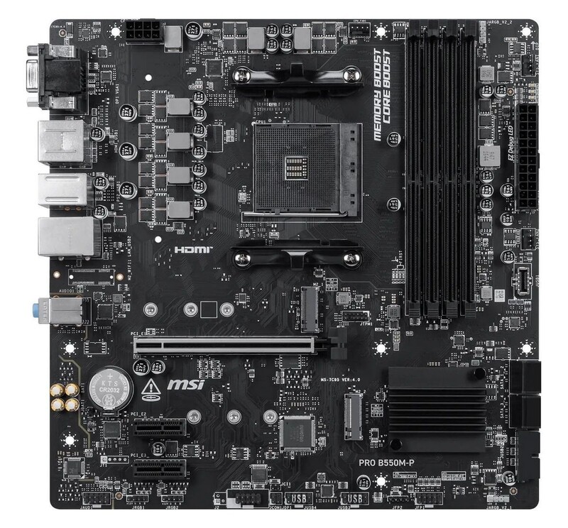 Материнская плата MSI Pro B550M-P Socket AM4