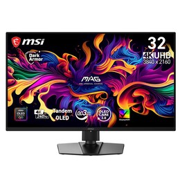 Монітор MSI 31.5" MAG 321UPX QD-OLED X24 Black 240Hz