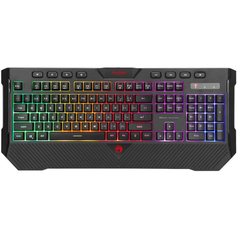 Клавіатура Marvo K656 3 colors-LED Black