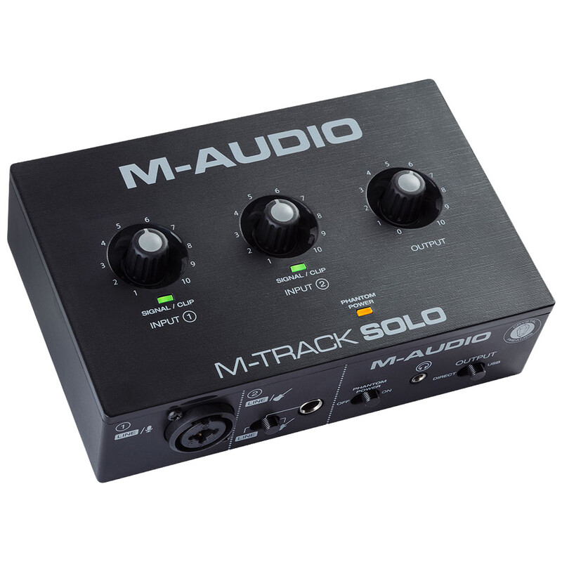 Аудиоинтерфейс M-Audio M-Track Solo