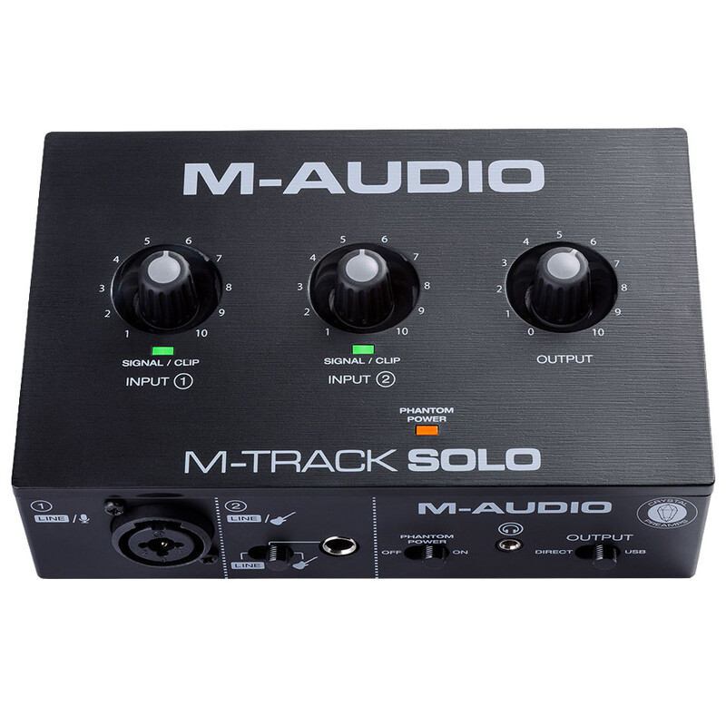 Аудиоинтерфейс M-Audio M-Track Solo