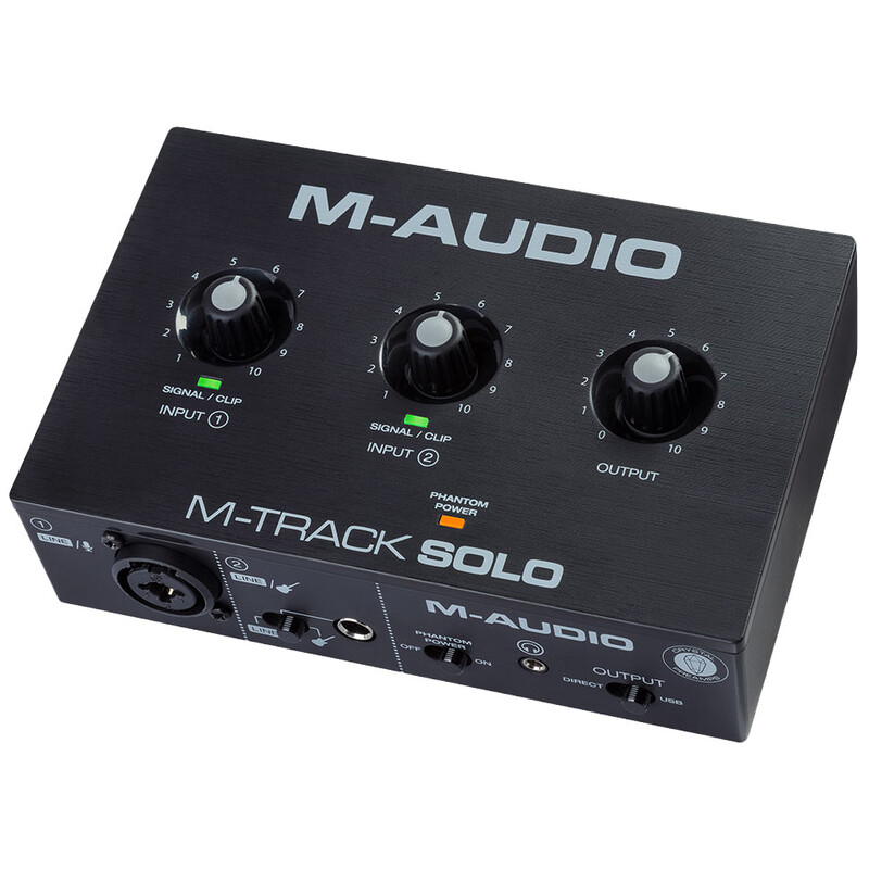 Аудиоинтерфейс M-Audio M-Track Solo