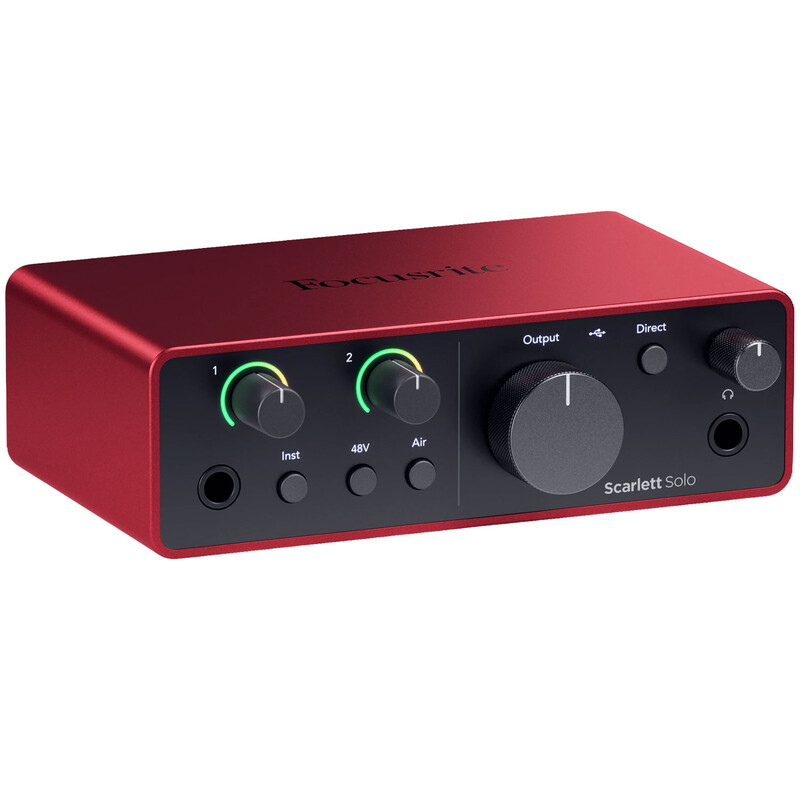 Аудиоинтерфейс Focusrite Scarlett Solo 4th Gen (234617)