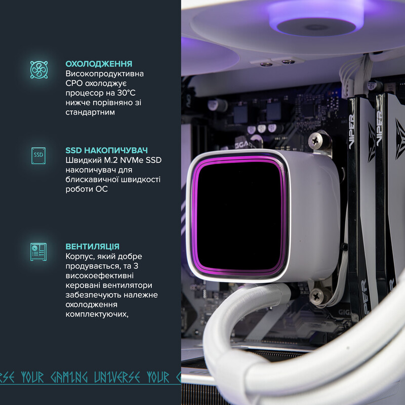 Игровой компьютер ASGARD GAMER 5060 Ti 8GB / Ryzen 5 9600X / DDR5 32GB / SSD 1TB (ASG-G-5060T8-7511)