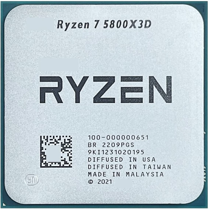 Процессор AMD Ryzen 7 5800X3D (3.4GHz 96MB 105W AM4) Box (100-100000651POF)
