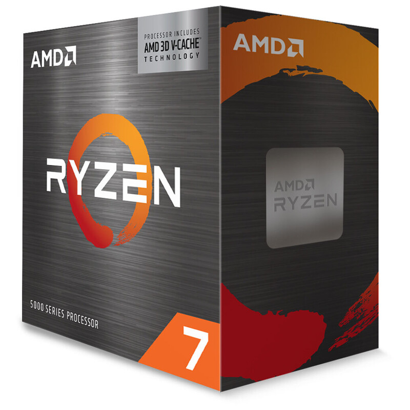 Процессор AMD Ryzen 7 5800X3D (3.4GHz 96MB 105W AM4) Box (100-100000651POF)