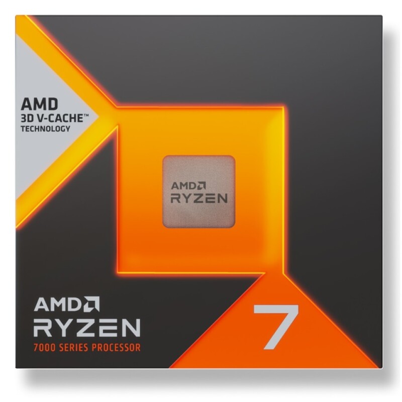 Процессор AMD Ryzen 7 7700X3D (4.0GHz 96MB 120W AM5) Box (100-100002235WOF)