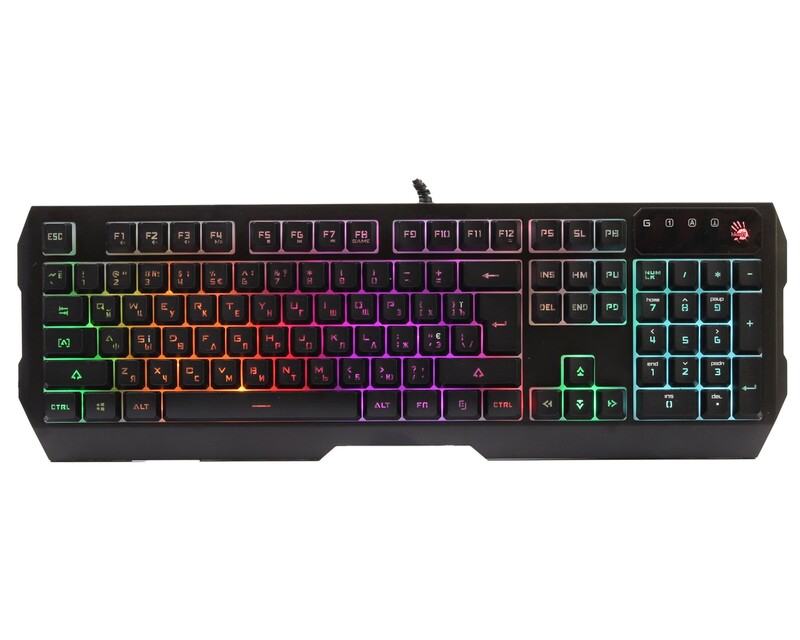 Комплект (клавиатура, мышь, коврик) A4Tech B1700 Black