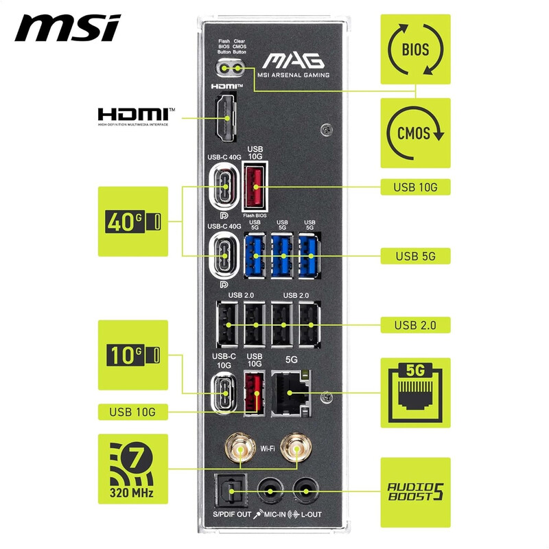 Материнська плата MSI MAG X870E Tomahawk Max WiFi Socket AM5
