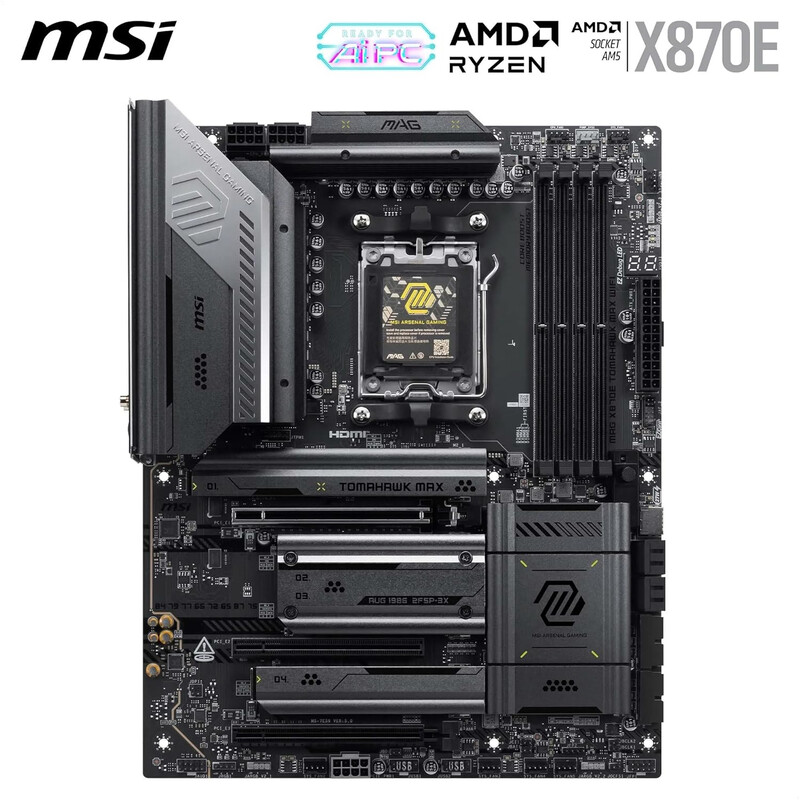 Материнська плата MSI MAG X870E Tomahawk Max WiFi Socket AM5