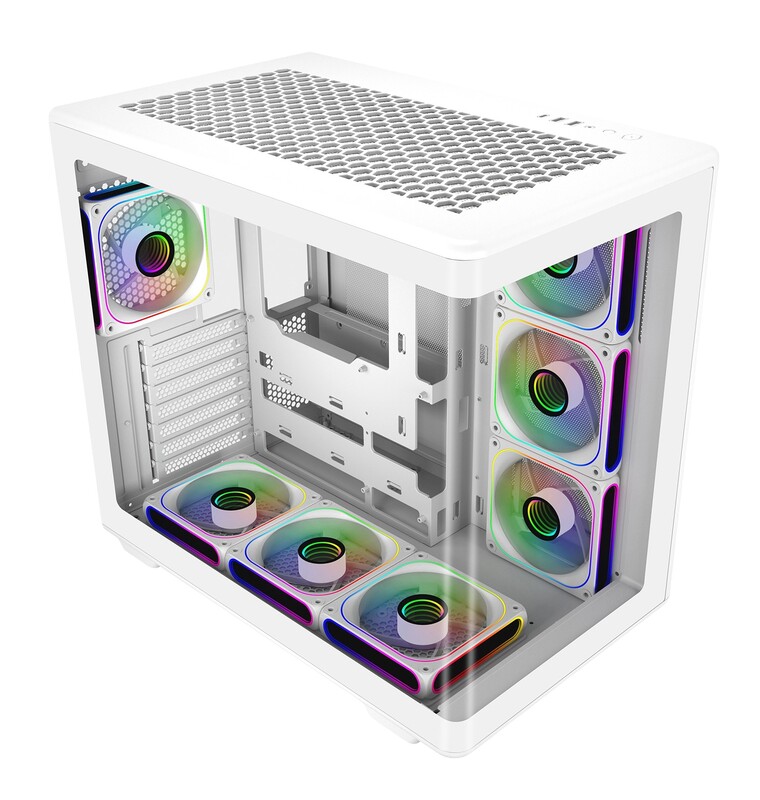 Корпус CoolerMaster Elite 600 White ARGB (E600-WGNN-S02)