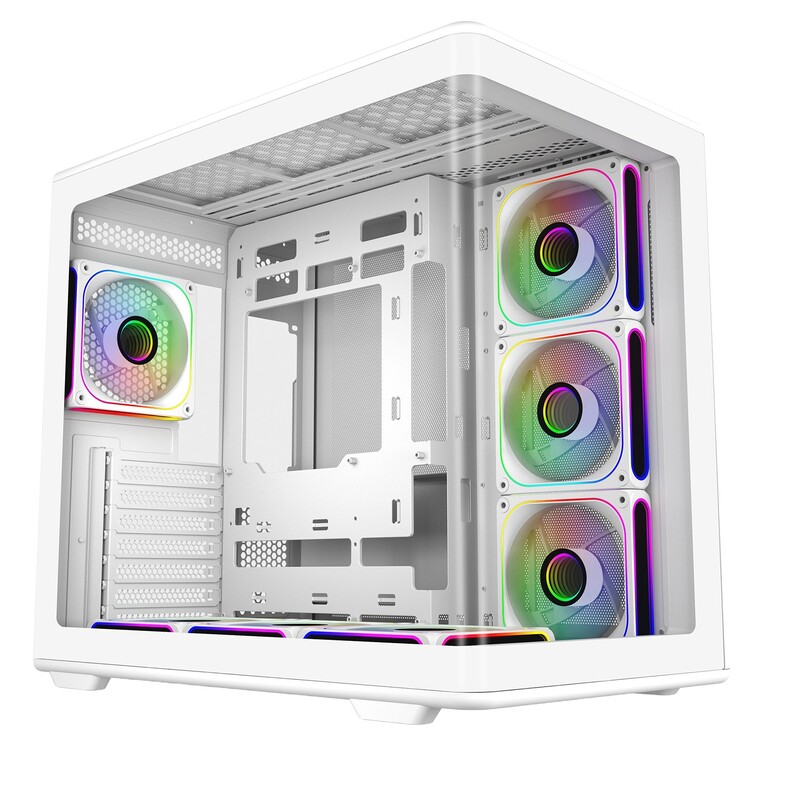 Корпус CoolerMaster Elite 600 White ARGB (E600-WGNN-S02)