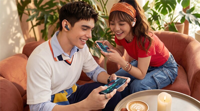 Bluetooth-гарнітура Oppo Enco Air5s Lunar White (ETEF1 White)