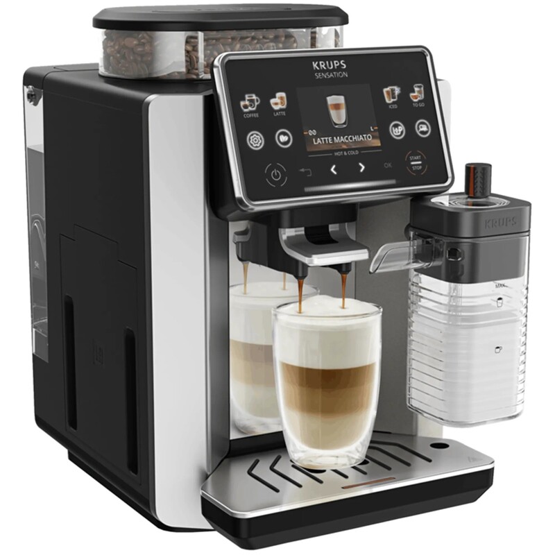 Кавомашина Krups Sensation Elite Hot & Cold EA918GE0