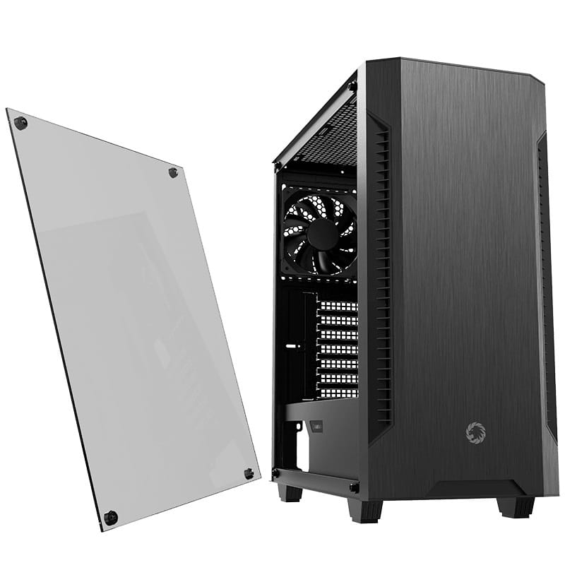 Корпус GameMax Fortress TG Black без БП