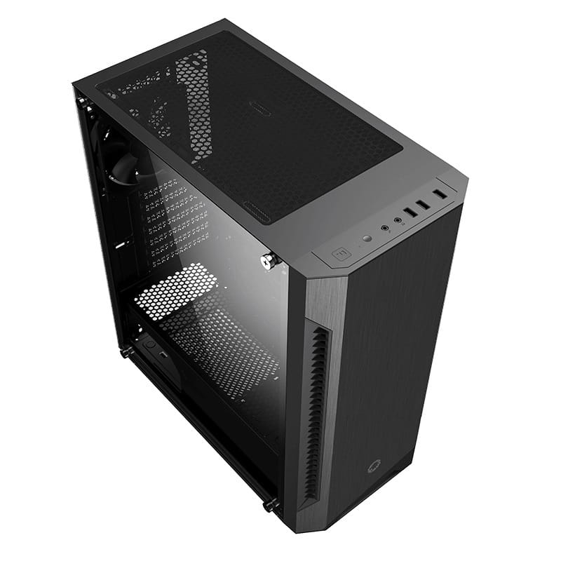 Корпус GameMax Fortress TG Black без БП