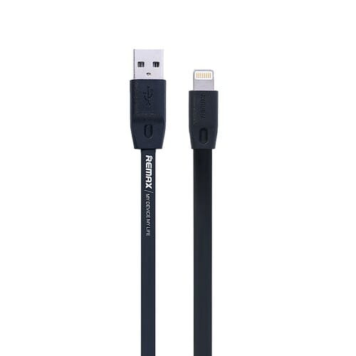 Фото - Кабель Remax   RC-001i Full Speed USB - Lightning , 1 м, Black (2000700 (M/M)