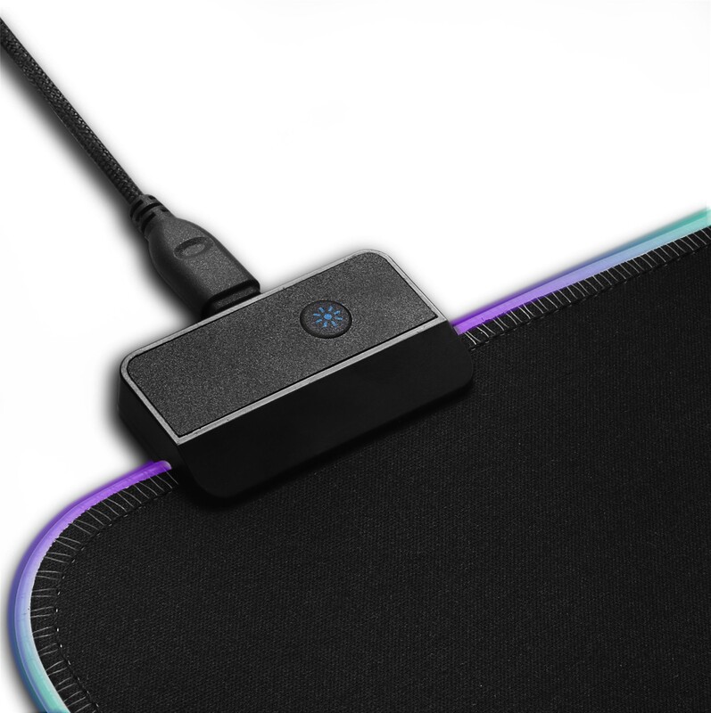 Игровая поверхность Yenkee YPM 3006 Gaming RGB Warp (45015854)