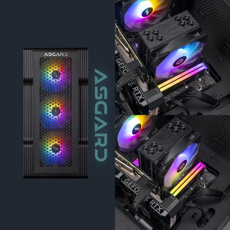 Ігровий комп`ютер ASGARD GAMER RTX 5060 / Ryzen 5 5500X3D / DDR4 16GB / SSD 1TB (ASG-G-5060-7524)