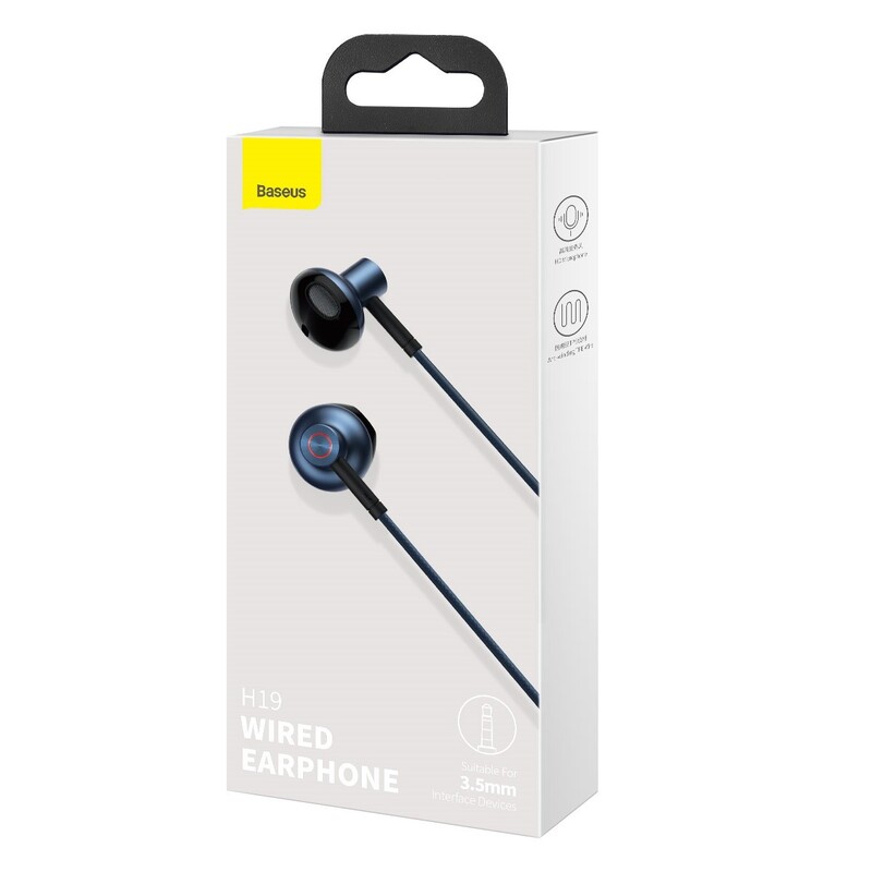 Гарнітура Baseus Encok H19 Blue (NGH19-03)