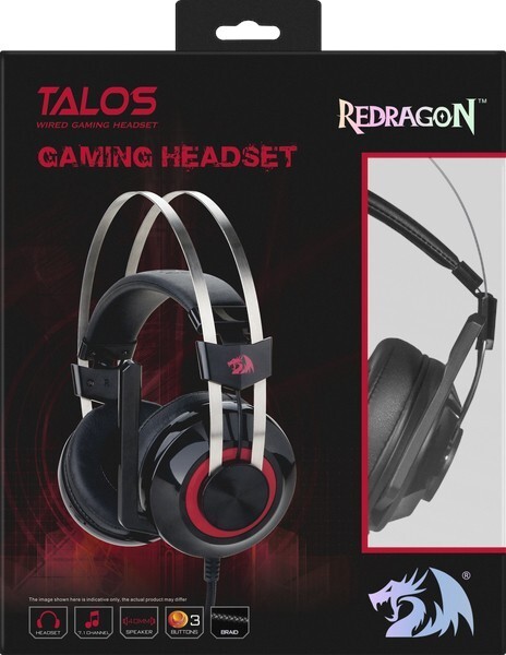 Гарнітура Redragon Talos H601 Black (77692)