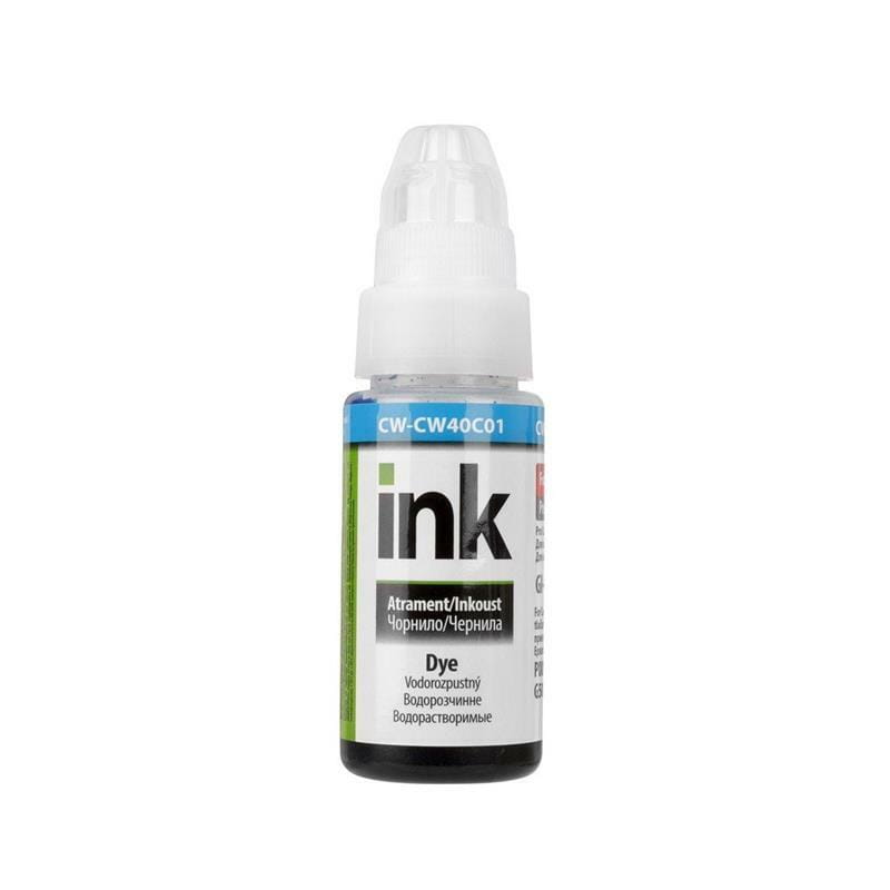 Чорнило ColorWay Canon GI-40 PIXMA GM2040/G5040/G604 (Cyan) (CW-CW40C01) 70мл