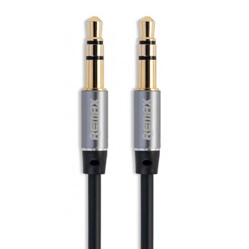 Аудио-кабель Remax RL-L200 3.5 мм - 3.5 мм (M/M), 2 м, Black (2000700000360)