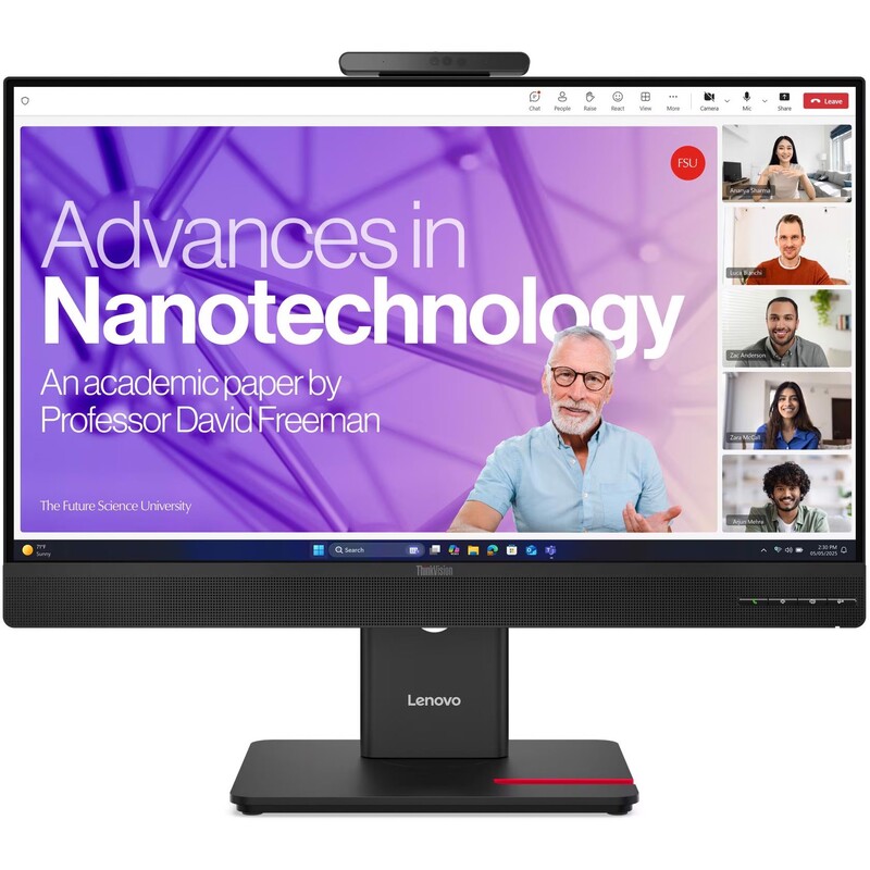 Монитор Lenovo 23.8" ThinkVision T24-4v (64B6MAT1UA) IPS Black 120Hz
